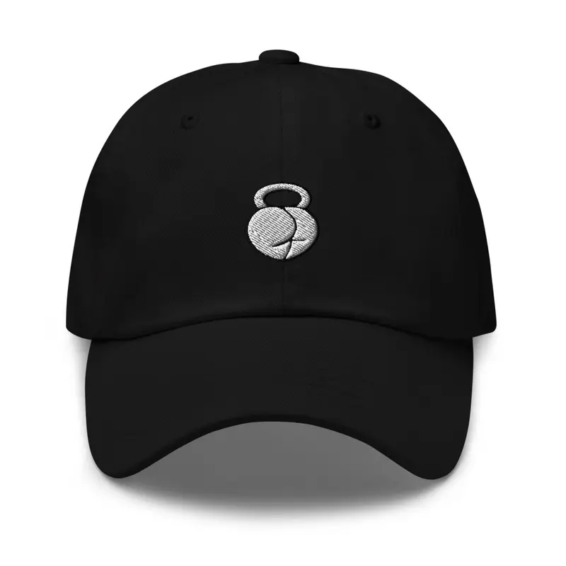 White Logo hat