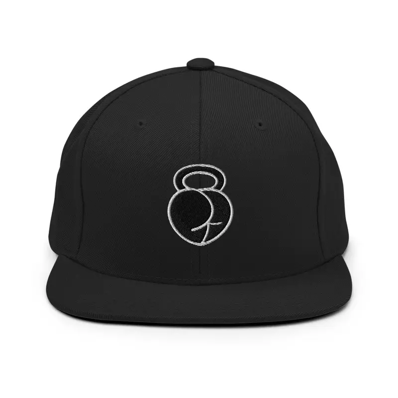 Black Logo Snapback